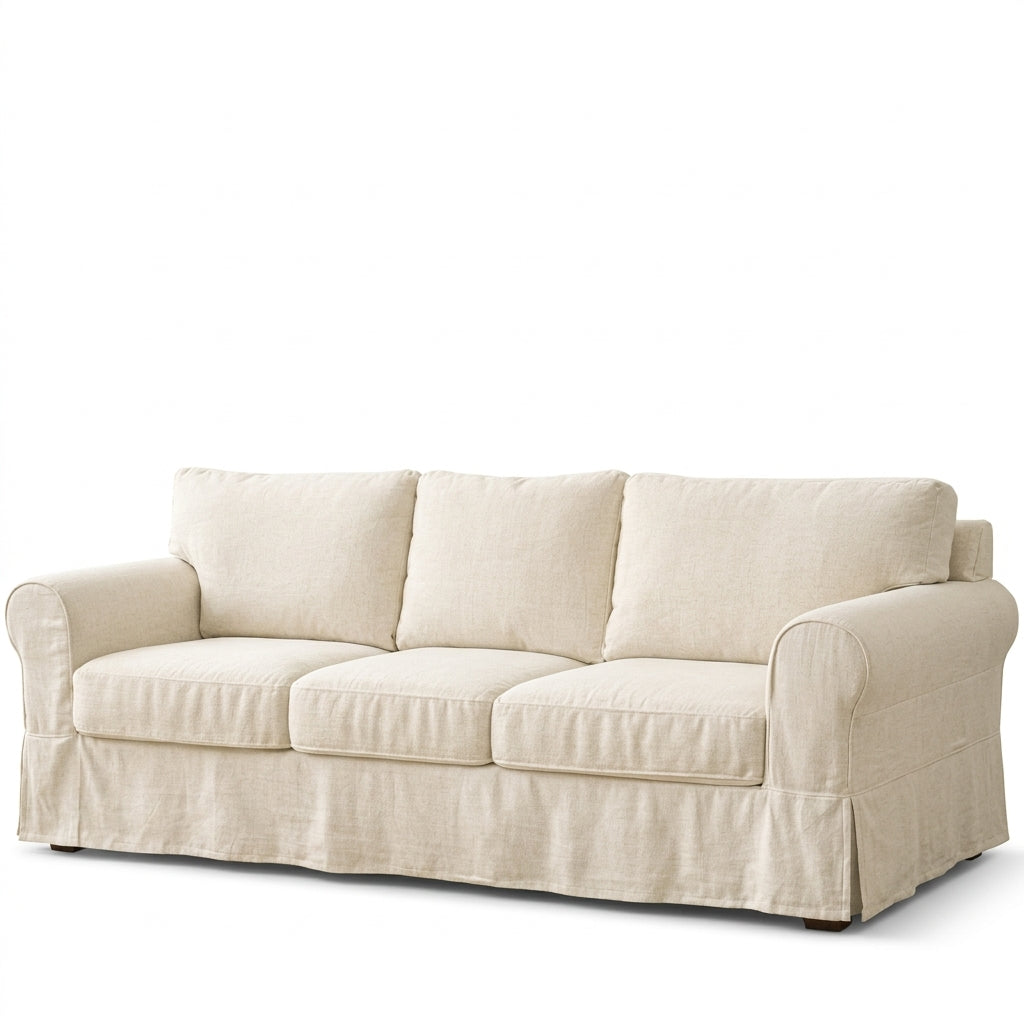 Linvioras⢠CalmHaven Linen Slipcover Set