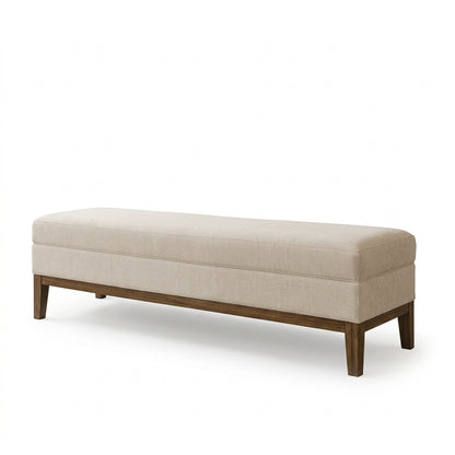 Linvioras™ SereneLoom Upholstered Bed Bench