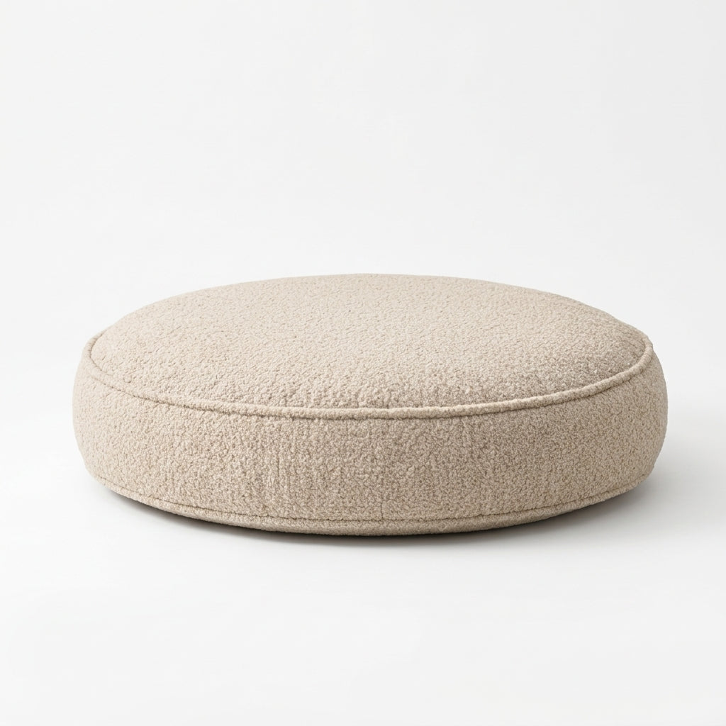 Linvioras™ SoftHarbor Bouclé Floor Cushion